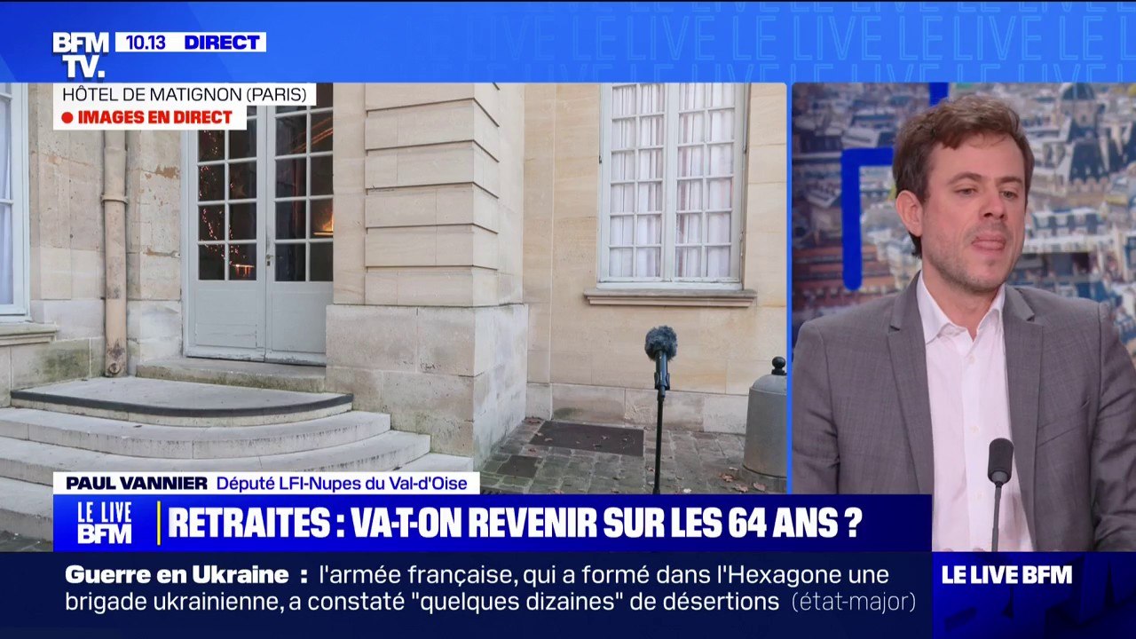 Paul Vannier (LFI): "Si ceux qui ont voté la censure en décembre dernier sont cohérents, le gouvernement de monsieur Bayrou va tomber au mois de janvier"