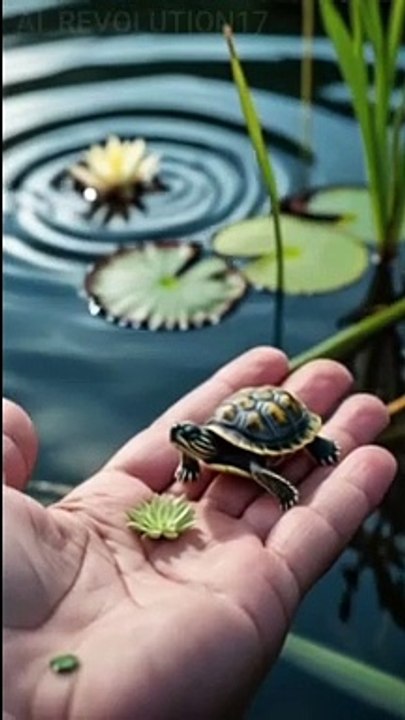 Turtle۔  A line that suits him