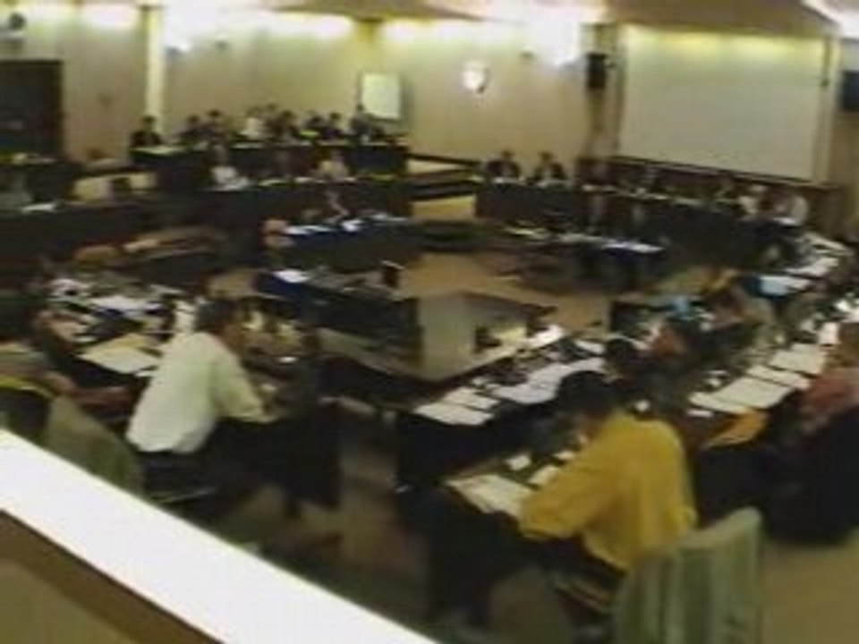 Conseil municipal d'Orléans 25 avril 2008