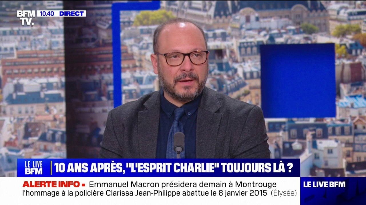 10 ans de l'attentat de Charlie Hebdo: "Être Charlie, ce n'est pas l'être une fois par an, c'est l'être toute l'année", estime Samuel Mayol (bureau du Comité Laïcité République)