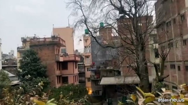 Scosse di terremoto a Katmandu, capitale del Nepal
