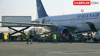 Esad sonrası Şam Havalimanı'nda uluslararası uçuşlar yeniden başladı