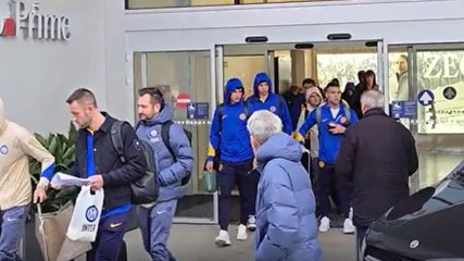Inter, il rientro in Italia: l'arrivo a Malpensa