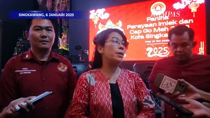 Sambut Imlek 2025, Singkawang Mulai Berhias Pasang Lampion