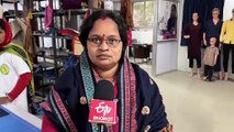 जीविका दीदियों को मिला रोजगार, स्कूली बच्चों के लिए कपड़े कर रही तैयार