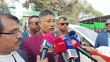 #জামুগুৰিহাটৰ শতবৰ্ষ অনুষ্ঠানত মন্ত্ৰী পিয়ুষ হাজৰিকা৷ #আন্ত:গাঠণি উন্নয়নৰ বাবে ২০ লক্ষ টকাৰ অনুদান ঘোষণা৷