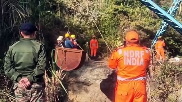 Resgate a mineiros soterrados no nordeste da Índia