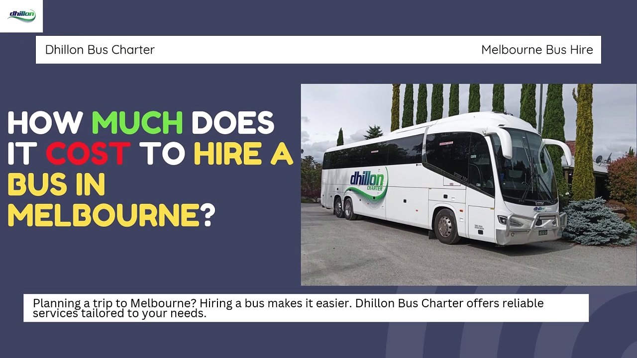 Affordable Bus Hire with Dhillon Charter