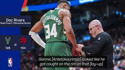 Giannis set the tone in big Bucks win - Rivers