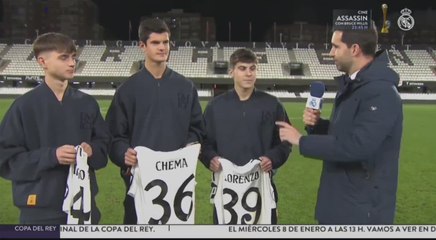 Los CANTERANOS del REAL MADRID hablan tras su DEBUT | DIEGO AGUADO, CHEMA DE ANDRÉS y LORENZO