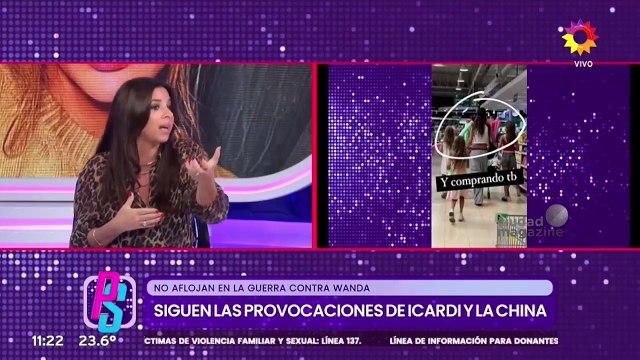 Las provocaciones de Mauro Icardi y la China Suárez a Wanda Nara