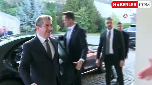 Bakan Fidan, IKBY Başbakanı Barzani'yi Kabul Etti