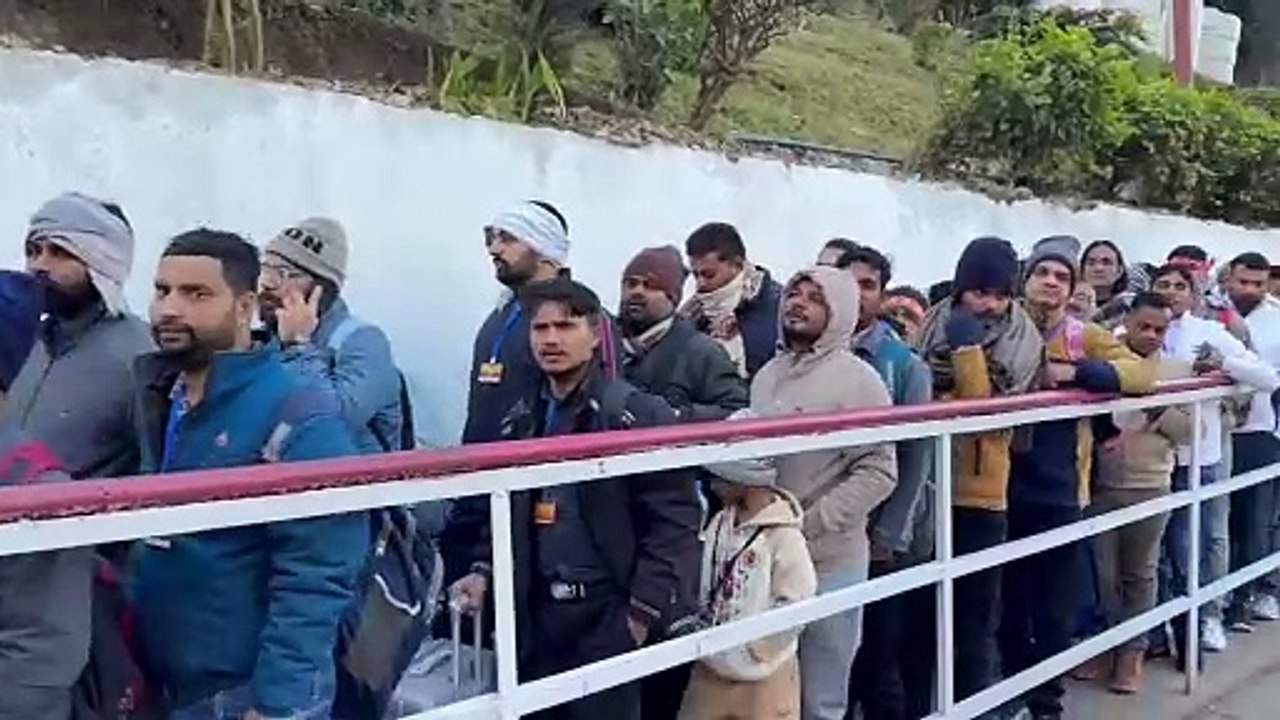 Katra  Sangharsh Samiti Calls Off Strike Against construction of ropeway Project after meeting with officers