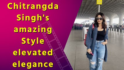Chitrangda Singh Exudes Effortless Chic at the Airport