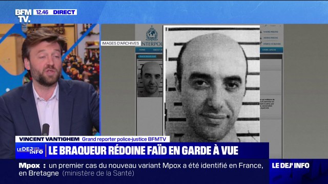 Le braqueur Rédoine Faïd placé en garde à vue pour plusieurs projets d'évasion