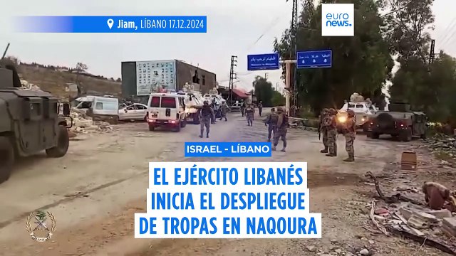 Progresiva retirada israelí de Líbano y despliegue del Ejército libanés, en virtud del alto el fuego acordado entre Hezbolá e Israel