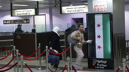 فرحة كبيرة لدى العائدين إلى دمشق مع استئناف المطار رحلاته الدولية