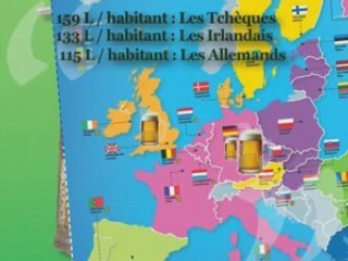Les Allemands 1ers sur la bière