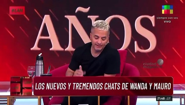 Se filtraron los chats de alto voltaje entre Mauro Icardi y Wanda Nara tras separarse de L-Gante: Quiero que...