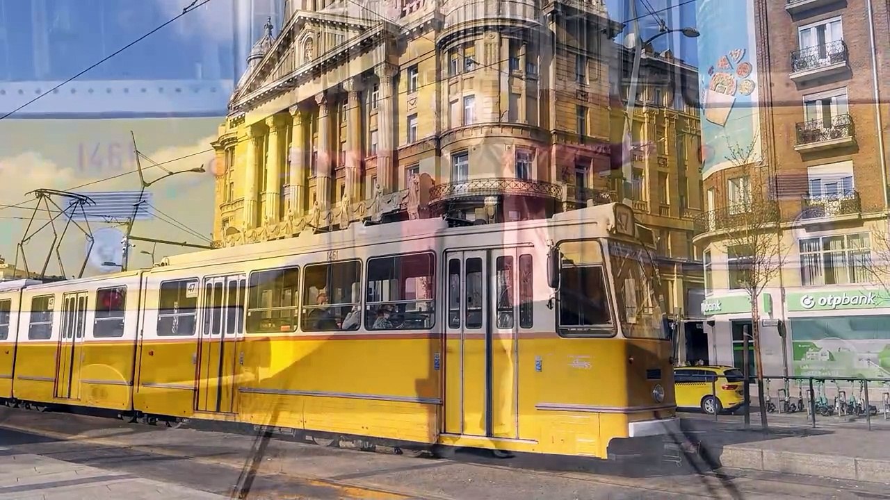 Villamosvonal-hálózata 41 - 47 – 49 Budapest film by JC Guerguy Ciné Art Loisir