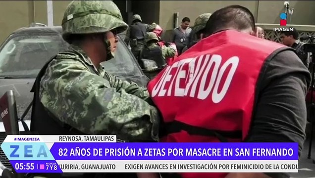 Sentencian a 82 años de prisión a 3 integrantes de Los Zetas
