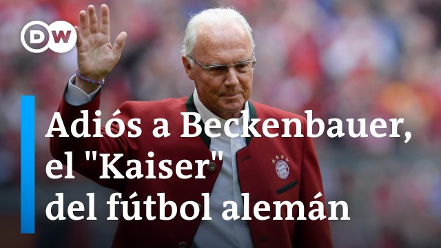 Murió la 'leyenda' alemana del fútbol, Franz Beckenbauer