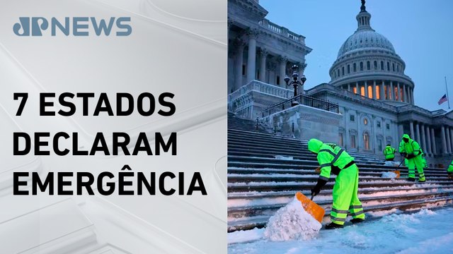 Tempestade de inverno provoca pelo menos cinco mortes nos EUA