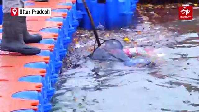 Kumbh Mela 2025: Cleanliness Drive Conducted at Sangam Ghats in Prayagraj