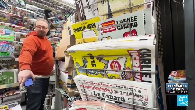 Charlie Hebdo sostiene su humor negro 10 años después de atentado terrorista