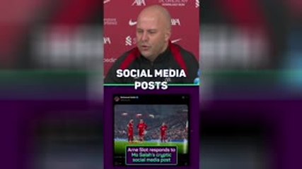 ‘You have no life’ – Slot not focused on Salah’s cryptic post