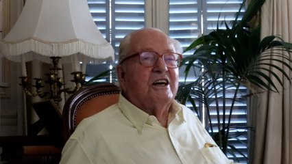 Quand Jean-Marie Le Pen se confiait sur ce qu'il voulait voir écrit sur sa tombe