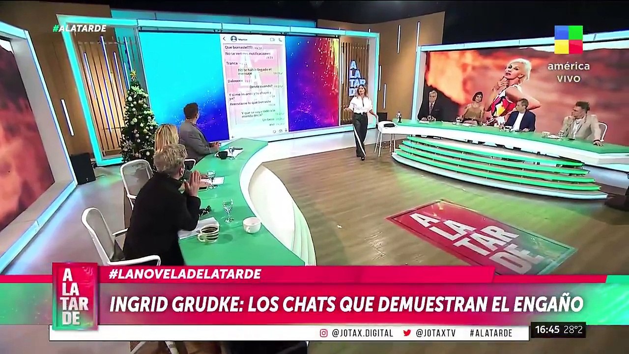 Los terribles chats del ex de Ingrid Grudke con la sobrina de la modelo: "¿Si me levanto y te chapo?"