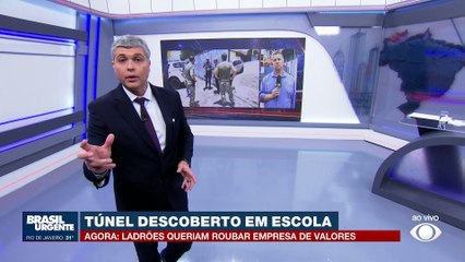 Polícia procura por suspeitos que cavaram túnel em escola de SP