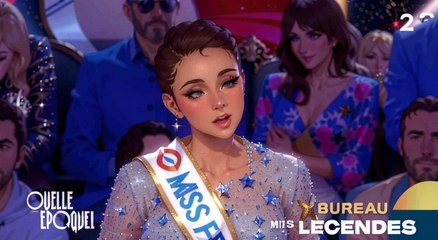 Miss France 2025 embarrassée par une question personnelle de Léa Salamé : "On parlait de Jenifer !"