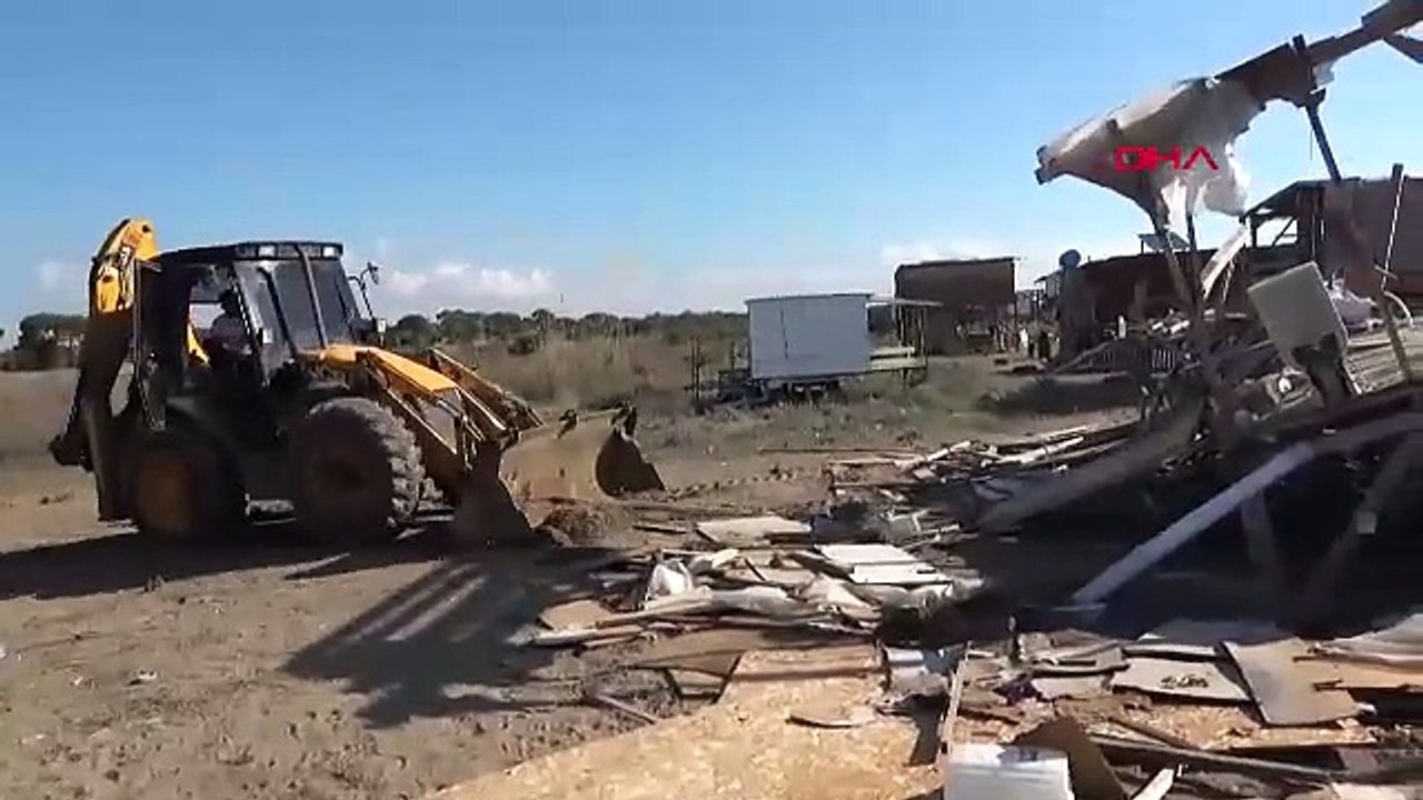 Türkiye'nin denize sıfır çardak kentinden geriye bu kaldı...