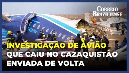 Brasil envia dados de caixas-pretas de avião que caiu para o Cazaquistão