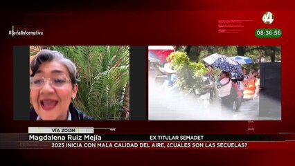 Magdalena Ruiz Mejía habla de la mala calidad del aire en la ZMG y sus secuelas