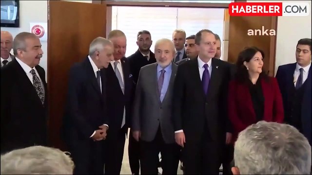 DEM Parti'nin İmralı heyeti ile Yeniden Refah Partisi'nin görüşmesi başladı