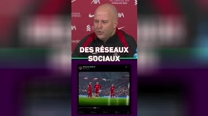 Liverpool - Slot est clair : il n'en a que faire des réseaux sociaux !