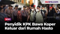 Penyidik KPK Bawa Koper Keluar dari Rumah Hasto, Temukan Bukti Baru?