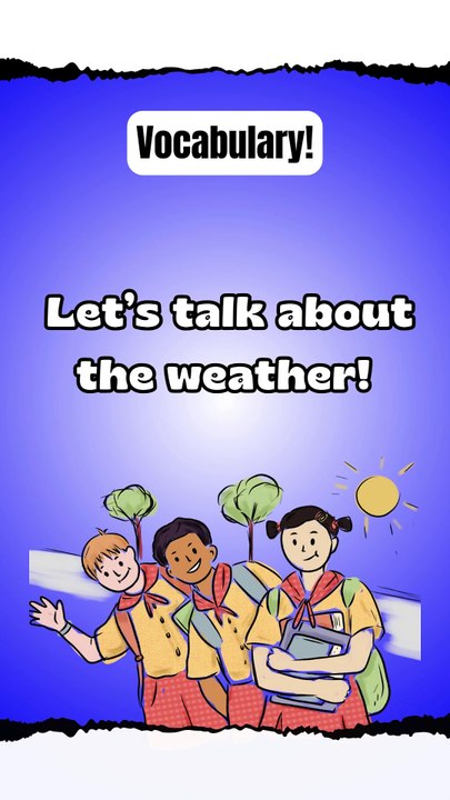 Weather in English! #english #vocabulary #Shorts24