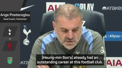 Postecoglou wants to win a trophy for Son