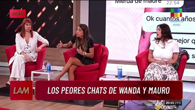 Filtraron más chats privados entre Wanda Nara y Mauro Icardi: las referencias a la China Suárez y a Benjamín Vicuña