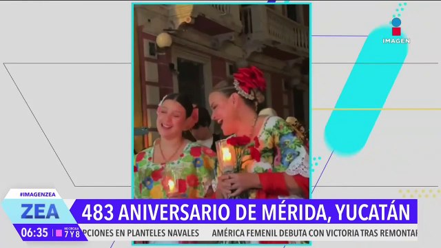 Cecilia Patrón Laviada celebra el aniversario 483 de Mérida