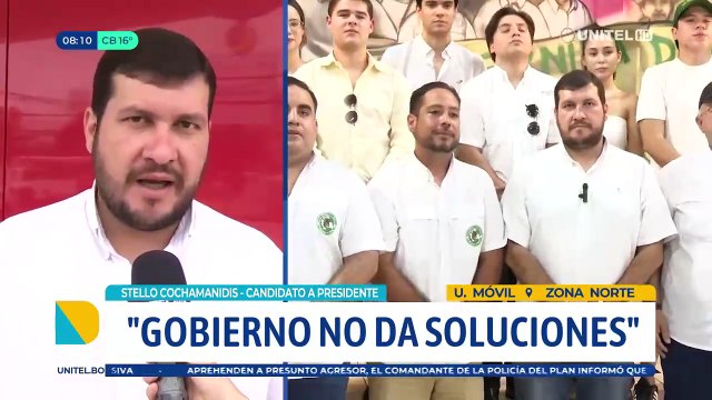 ​Stello Cochamanidis dice que está con licencia a la vicepresidencia del Comité Pro Santa Cruz y confirma que será candidato