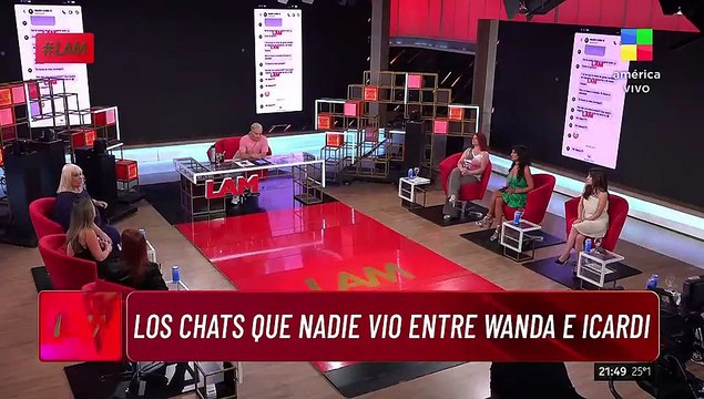 los fuertes chats entre Mauro Icardi y Wanda Nara