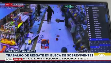 Forte terremoto deixa mortos e feridos no Tibete