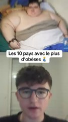 Les 10 pays avec le plus d’obeses