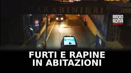 Furti e rapine in abitazione a Roma, 5 arresti