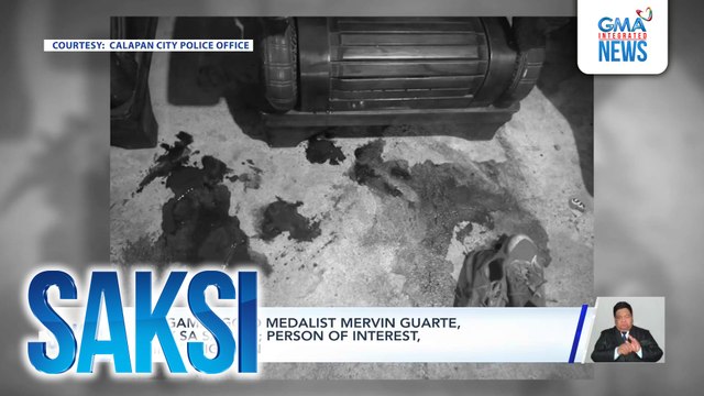 SEA Games gold medalist Mervin Guarte, patay sa saksak; person of interest, iniiimbestigahan | Saksi